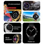 Smartwatch Factory - OEM SK27 3 Strap Business 1.58" BT Call LCD Display