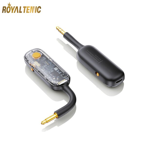 BT Adapter Factory - OEM 2 in 1 Receiver Transmitter 5.3 Flexible Built-in Mic