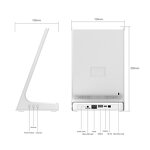 Digital Display Tablet Factory - OEM Countertop L Shape IPS No Battery Android Advertising