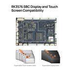 Tablet LCD Factory - OEM 8 Inch Open Frame Rockchip Development Board Display