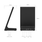 Touch Screen Kiosk Manufacturer - OEM L Shape 10 Inch RK3562 Android 13 WiFi NFC Menu