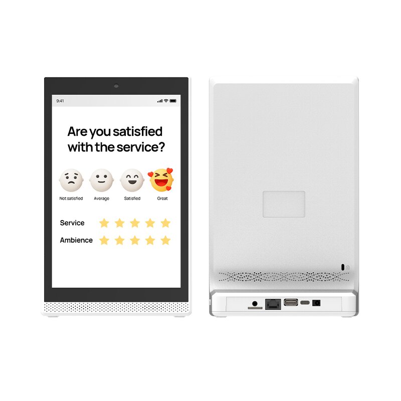 Vertical L Shape Tablet Supplier - OEM New Custom 10.1Inches RJ45 Front NFC Menu