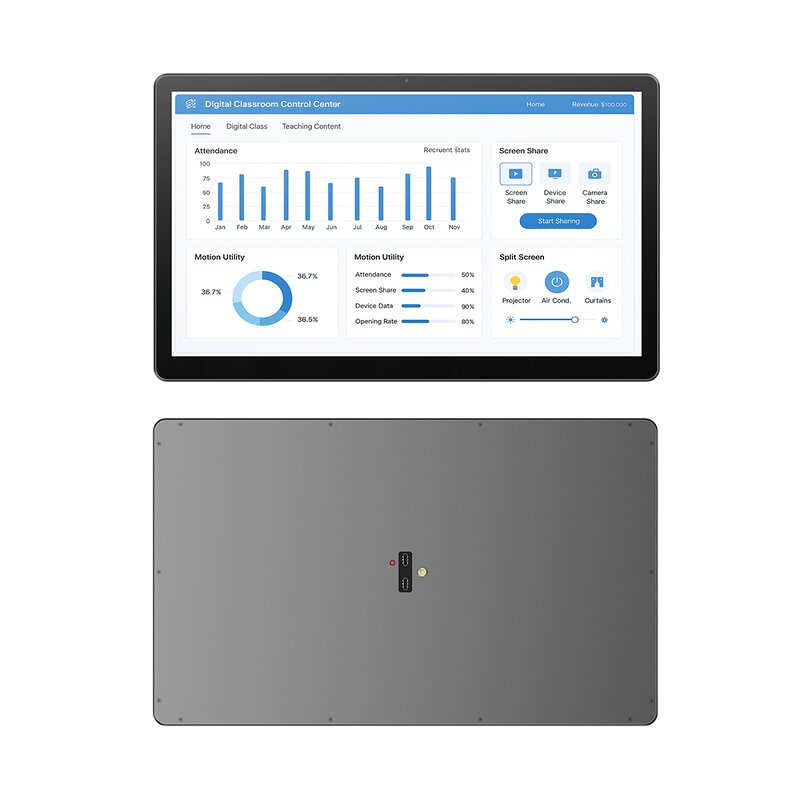 Touch Screen Kiosk Tablet Manufacturer - OEM Custom 8 Inch with DC USB-C MT8786 G80