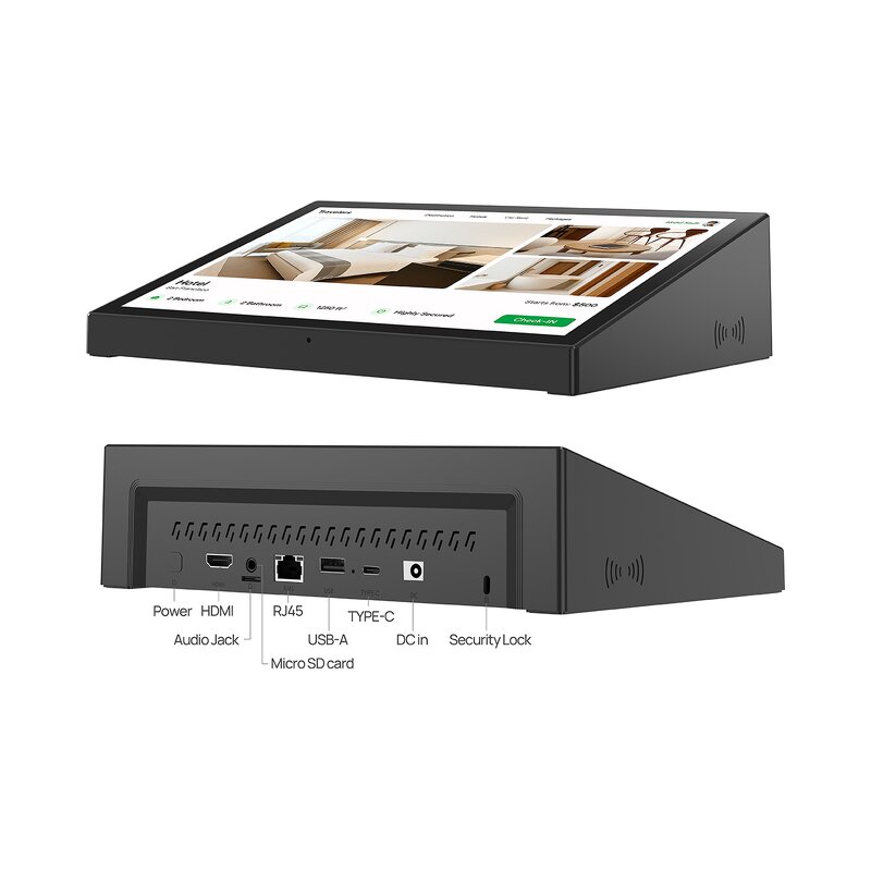 Desktop Kiosk Tablet Supplier - OEM 10.1 Inch Horizontal WiFi NFC Card Reading Voting