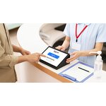 Desktop Kiosk Tablet Supplier - OEM 10.1 Inch Horizontal WiFi NFC Card Reading Voting