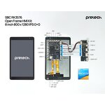 Tablet LCD Factory - OEM 8 Inch Open Frame Rockchip Development Board Display