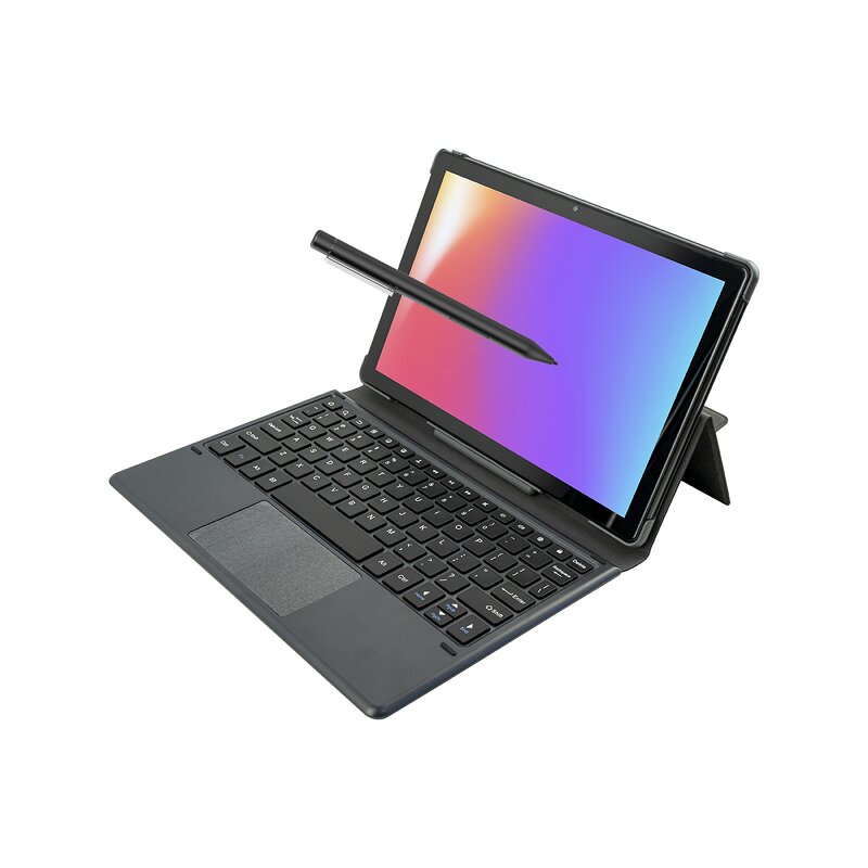 Education Tablet Supplier - OEM 10.1 Inch with Keyboard and Pen Android 12 Deep Custom