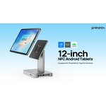 Donation Kiosk Tablet Factory - OEM 12 Inch Front NFC Tap to Pay Android