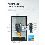 Digital Signage Supplier - OEM RK3576 SBC Open Frame Panel PC Linux HMI Kits