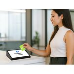 Desktop Kiosk Tablet Supplier - OEM 10.1 Inch Horizontal WiFi NFC Card Reading Voting