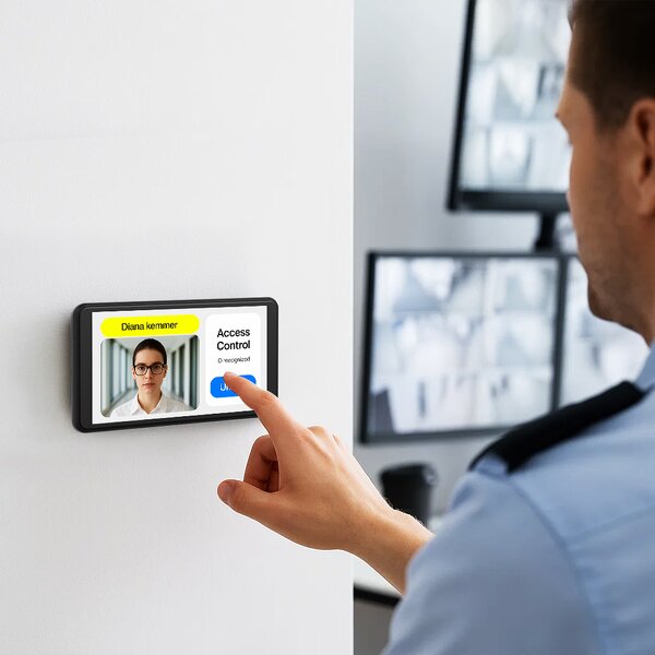 Wall Mount Tablet Manufacturer - OEM 5.5inch MT8768 4+64GB RS485 RJ45 POE