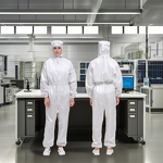 ESD Cleanroom Coverall Supplier - OEM/ODM Integrity with Elastic Hood and Wrists