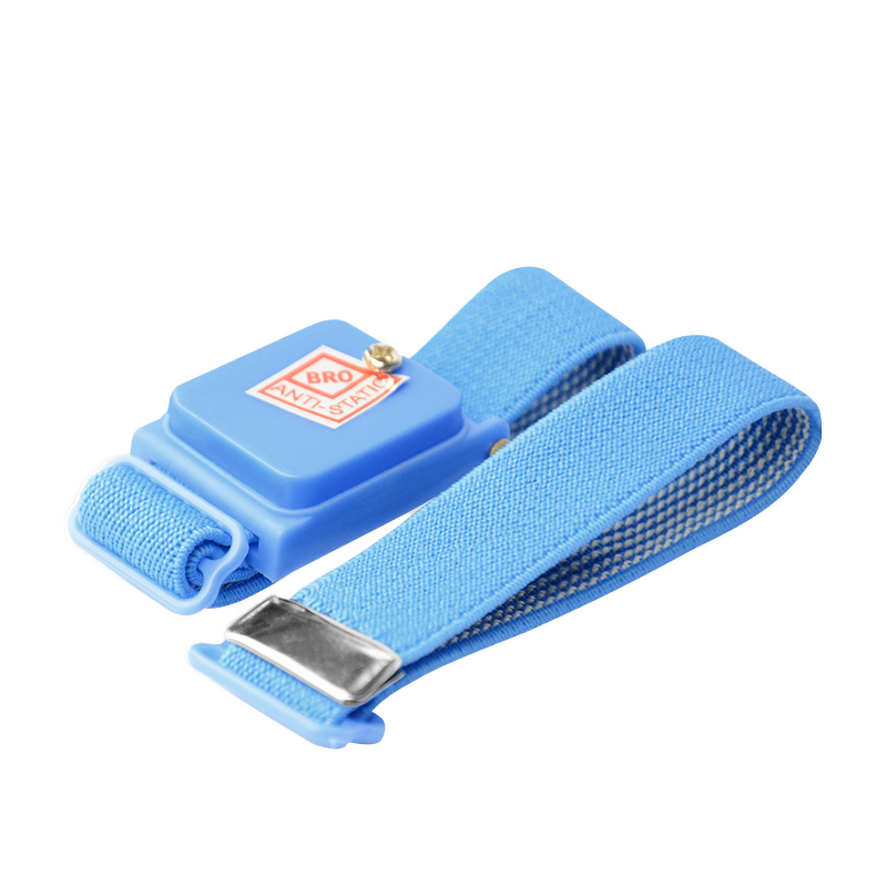 ESD Cordless Wrist Strap Manufacturer - OEM/ODM Adjustable Blue PU Antistatic Wireless Bracelet