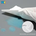 Polyester Cleaning Cloths Factory - OEM/ODM 1004SLE Double Kint 100% Laser Cut Wipes