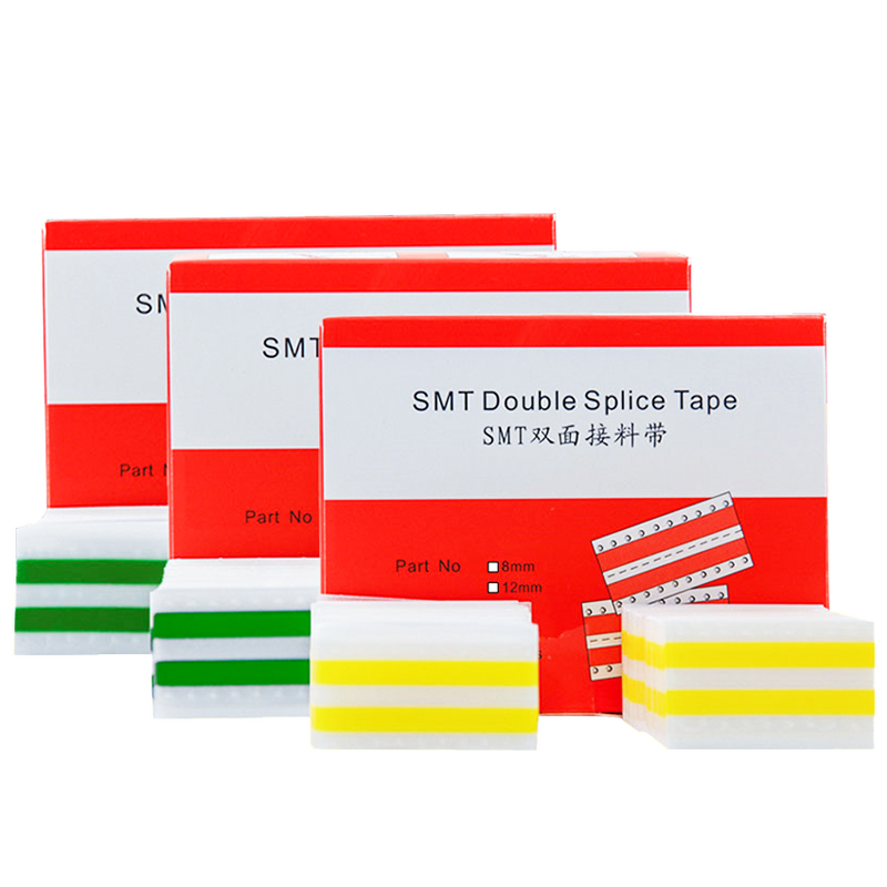 Splice Tape Factory - OEM/ODM 8mm Double Face Yellow Carrier SMT SMD Abrasive Belt