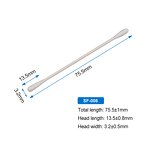 Disposable Cotton Swabs Manufacturer - OEM/ODM Lint-Free Double Qtip Industrial Cleanroom