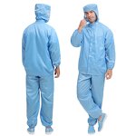 ESD Safety Clothing Supplier - OEM/ODM Hot Selling Antistatic Cleanroom Suit with Hood