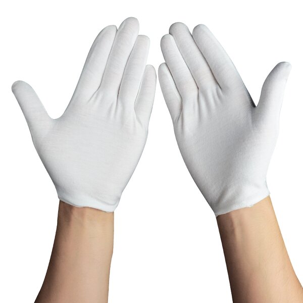 Anti-Fingerprint Safety Gloves Factory - OEM/ODM Industrial Wholesale Pure Cotton Customizable