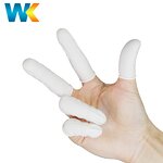 Latex Finger Cot Factory - OEM/ODM White Multi-purpose Medium Comfortable 100% Natural