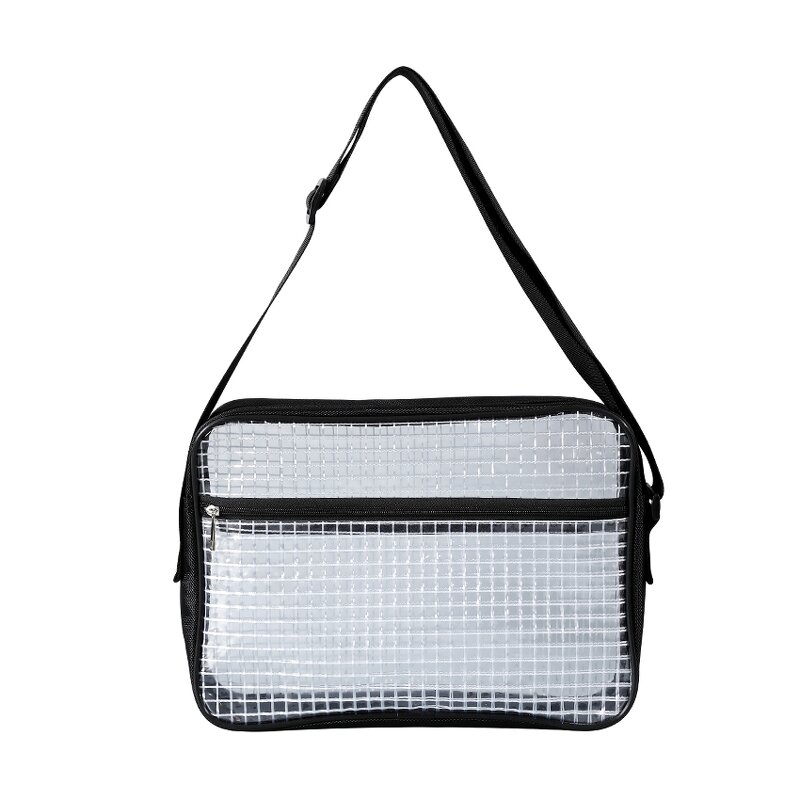 PVC Crossbody Shoulder Bag Factory - OEM/ODM 14 Inch Anti-Static Waterproof Transparent Cleanroom