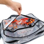 Transparent PVC Tool Bag Manufacturer - OEM/ODM 12-Inch Anti-Static Cleanroom Adjustable Shoulder