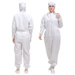ESD Anti-Static Jumpsuits Factory - OEM/ODM Reusable Washable Coverall Gowns Dust-Free