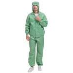 ESD Safety Clothing Supplier - OEM/ODM Hot Selling Antistatic Cleanroom Suit with Hood