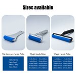 Washable Silicone Lint Roller Manufacturer - OEM/ODM Blue Reusable for PCB Dust Removal