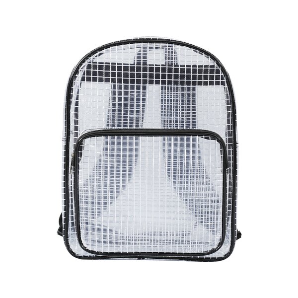 Anti-Static PVC Backpack Factory - OEM/ODM Grid Cleanroom Engineer Transparent Backpack Bag