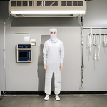 Lint-Free Coverall Manufacturer - OEM/ODM Reusable Cleanroom with Hood for Food Industry