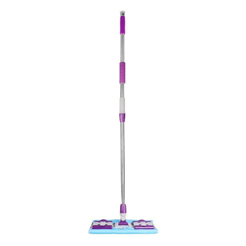 ESD Safe Microfiber Mop Supplier - OEM/ODM Easy Extendable Wet Dry Cleaning Stainless Steel
