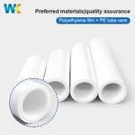 Cleanroom Lint Removal Roller Supplier - OEM/ODM Manual Adhesive Roller Film PE White Sticky