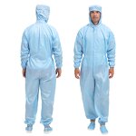 ESD Anti-Static Jumpsuits Factory - OEM/ODM Reusable Washable Coverall Gowns Dust-Free