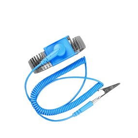 Antistatic Wrist Strap Factory - OEM/ODM Adjustable Wired Metal ESD Grounding Cord Bracelets