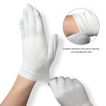 Microfiber Safety Gloves Supplier - OEM/ODM High Quality White Dust-Free Thin Cleanroom