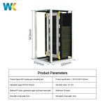 SMT Esd Magazine Rack Supplier - OEM/ODM Adjustable Galvanized Iron 50-Piece Capacity Gear