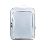 White Antistatic PVC Backpack Supplier - OEM/ODM 18-Inch Transparent Full Cover Dust-Free