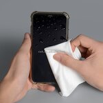 Microfiber Cleanroom Wipes Supplier - OEM/ODM 100PCS 6inch Laser Cut Polyester Automotive