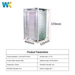 Adjustable Antistatic PCB Holder Factory - OEM/ODM ESD Through Hole Aluminum SMT Rack