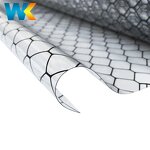 ESD Curtain Supplier - OEM/ODM Transparent Black PVC Grid Cleanroom Antistatic Working Area