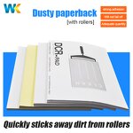 Peelable Silicone Roller Factory - OEM/ODM Cleanroom Safety DCR Pad Adhesive Clean Paper