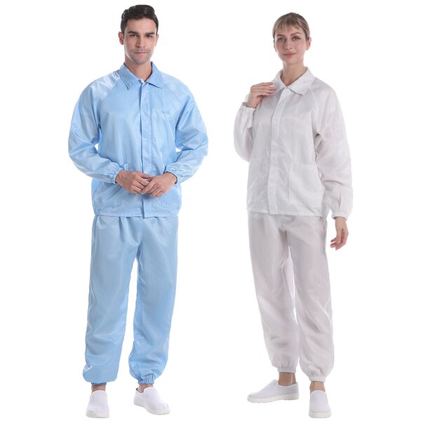 ESD Safety Workwear Manufacturer - OEM/ODM Anti-Static Cleanroom Suit for Food Laboratory