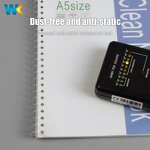 ESD Shielding Bag Factory - OEM/ODM Lint-Free A4/A5/A6/B5 Notebook Dust-Free Blue Virgin