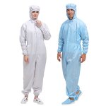 ESD Anti-Static Jumpsuits Factory - OEM/ODM Reusable Washable Coverall Gowns Dust-Free