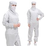 ESD Overalls Supplier - OEM/ODM High Quality Dust-Free Jumpsuit Coveralls Cleanroom