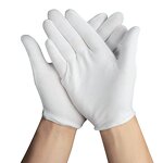 White Cotton Thin Gloves Manufacturer - OEM/ODM Non Disposable Smooth Flexible Breathable