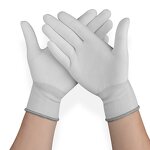 White PU Palm Gloves Manufacturer - OEM/ODM High Quality 13 Gauge Nylon Coating Industry