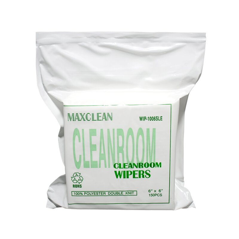 Dust-Free Cleaning Cloth Factory - OEM/ODM Maxclean 100% Polyester Double Knit Lint-Free