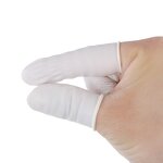 Latex Finger Cot Factory - OEM/ODM White Multi-purpose Medium Comfortable 100% Natural