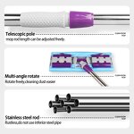 ESD Safe Microfiber Mop Supplier - OEM/ODM Easy Extendable Wet Dry Cleaning Stainless Steel